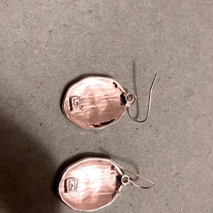 Designer silver earring
